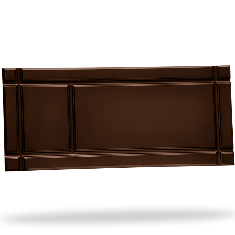 Marco cuadro chocolate