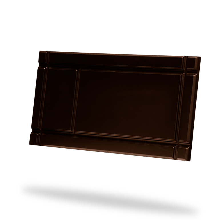 Marco cuadro chocolate