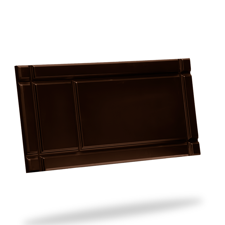 Marco cuadro chocolate