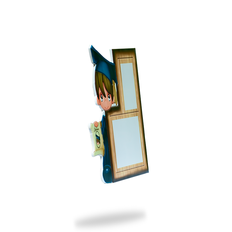 Marco Infantil Niño Graduado