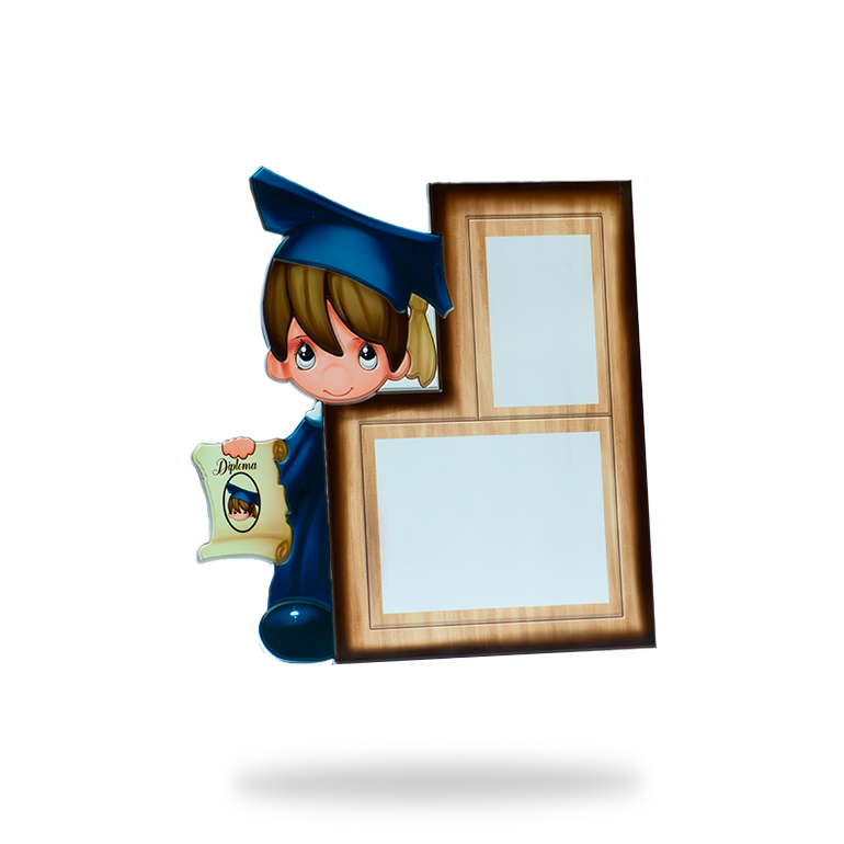 Marco Infantil Niño Graduado