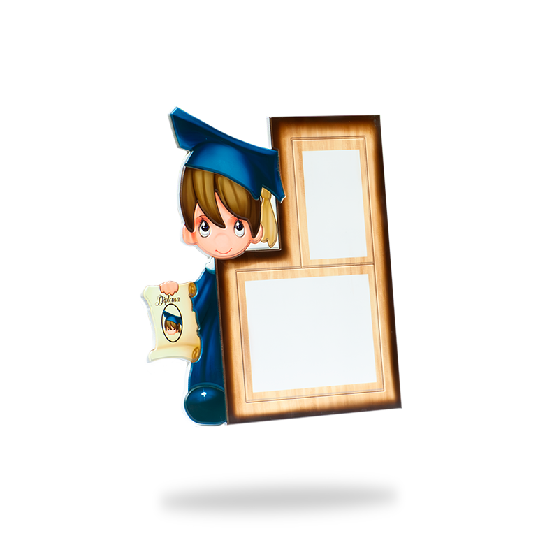 Marco Infantil Niño Graduado