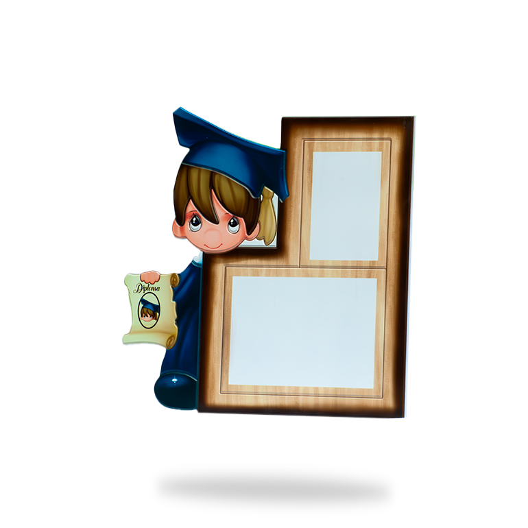 Marco Infantil Niño Graduado