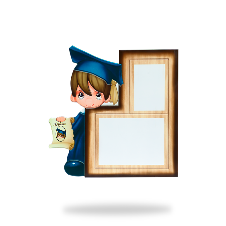 Marco Infantil Niño Graduado