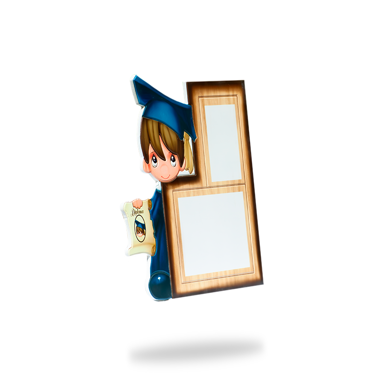 Marco Infantil Niño Graduado