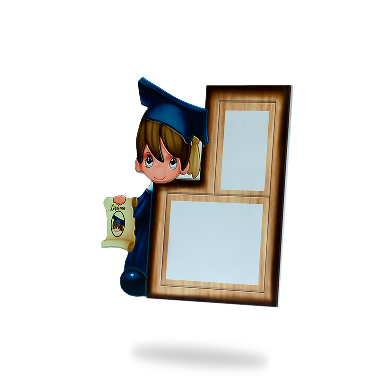 Marco Infantil Niño Graduado