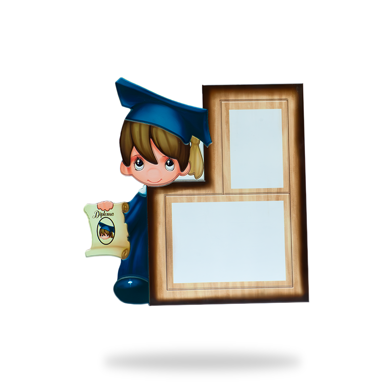 Marco Infantil Niño Graduado