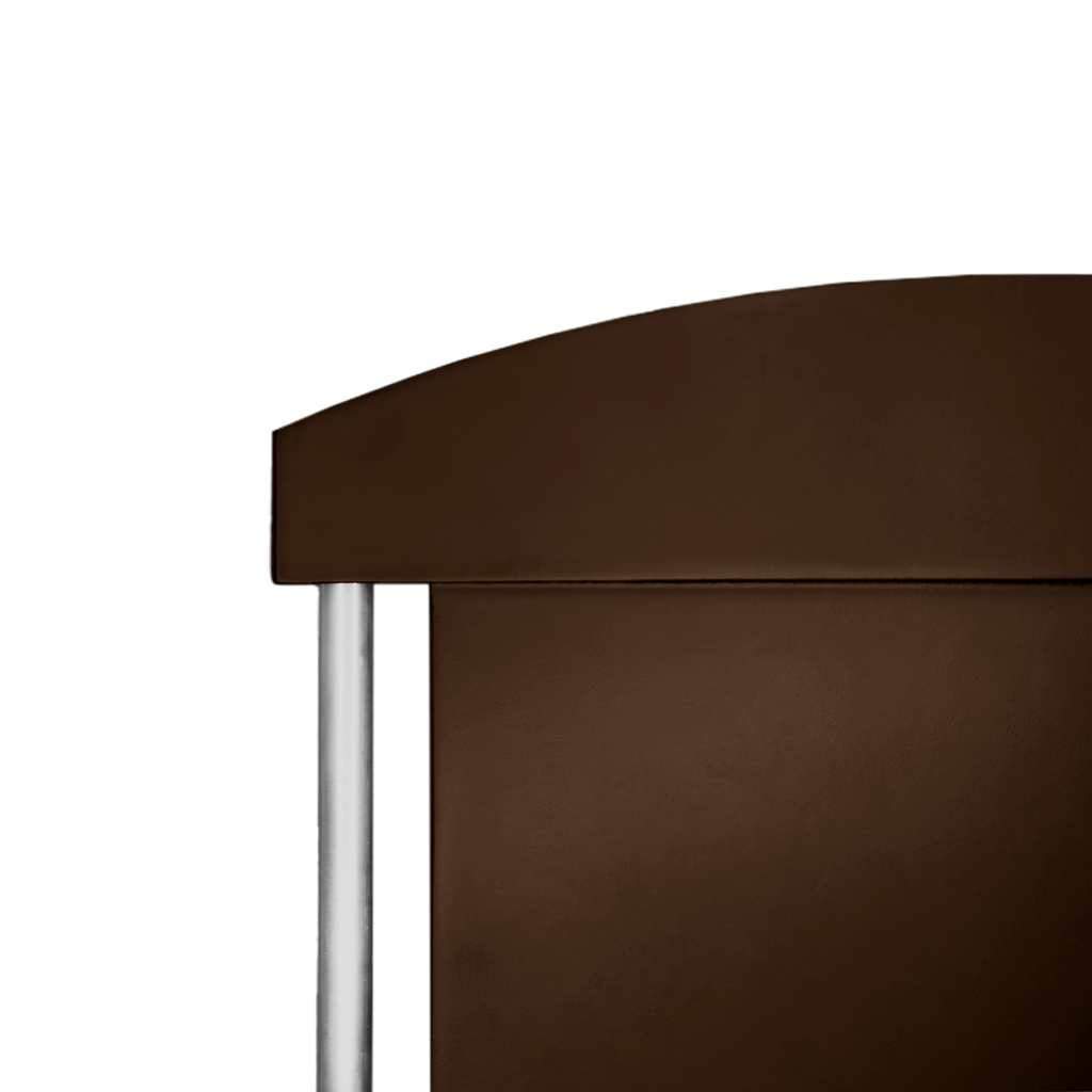 Marco ondulado chocolate