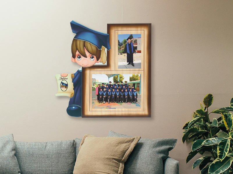 Marcos para fotografía de graduación Primaria